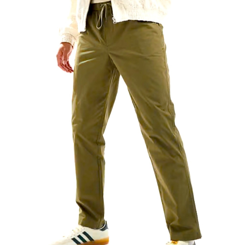 NWT Men's Olive Green Drawstring Pants